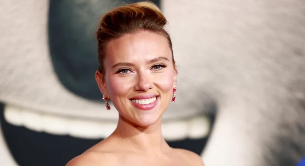 Scarlett Johansson on the red carpet 
