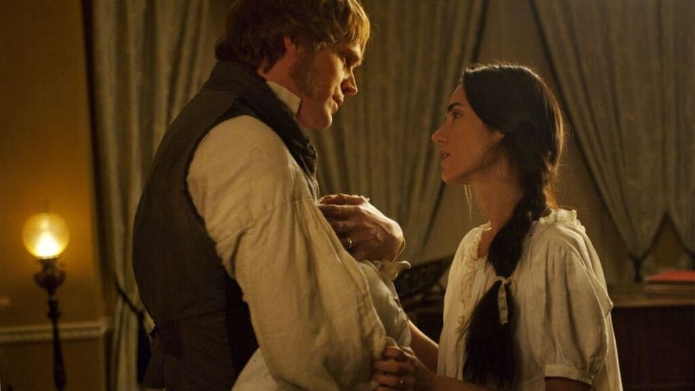 Jennifer Connelly and Paul Bettany in Creation