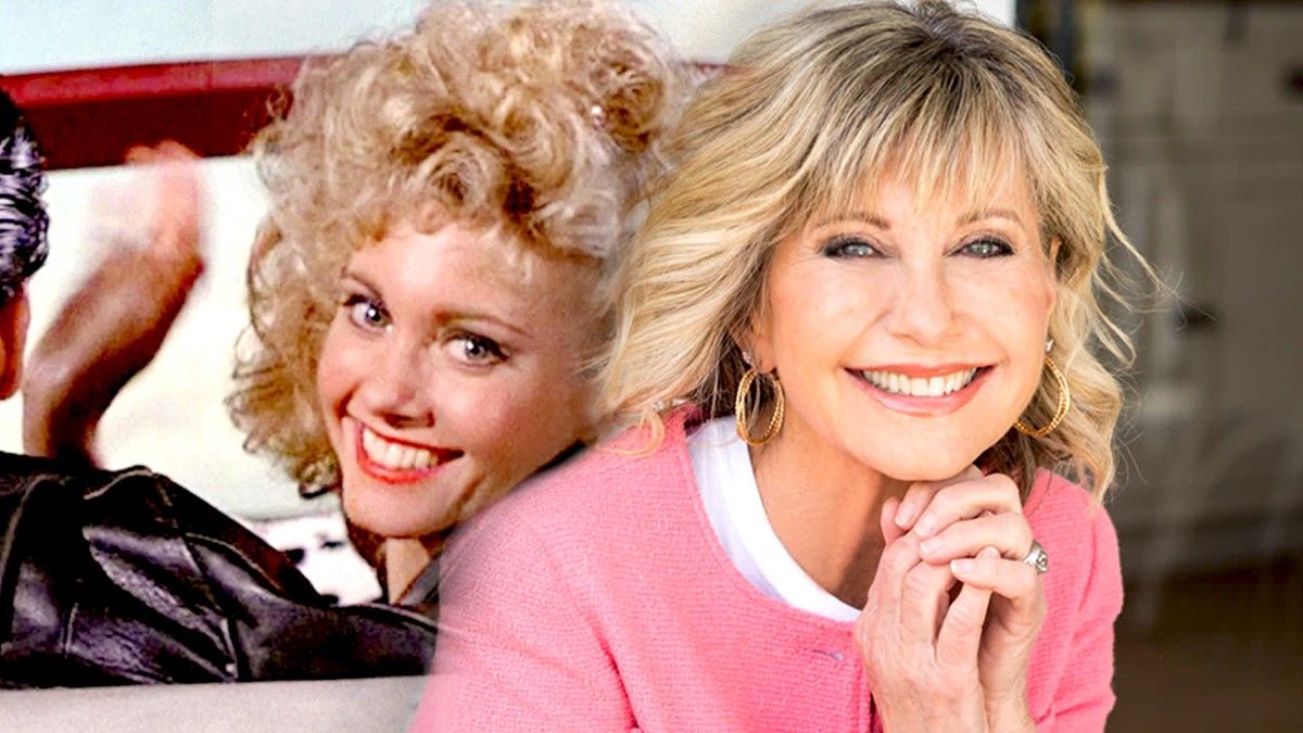 Olivia Newton-John older and in Grease