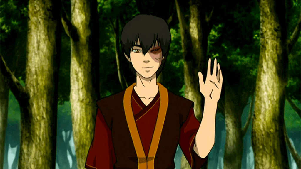 Zuko in the Avatar: The Last Airbender episode "The Western Air Temple"