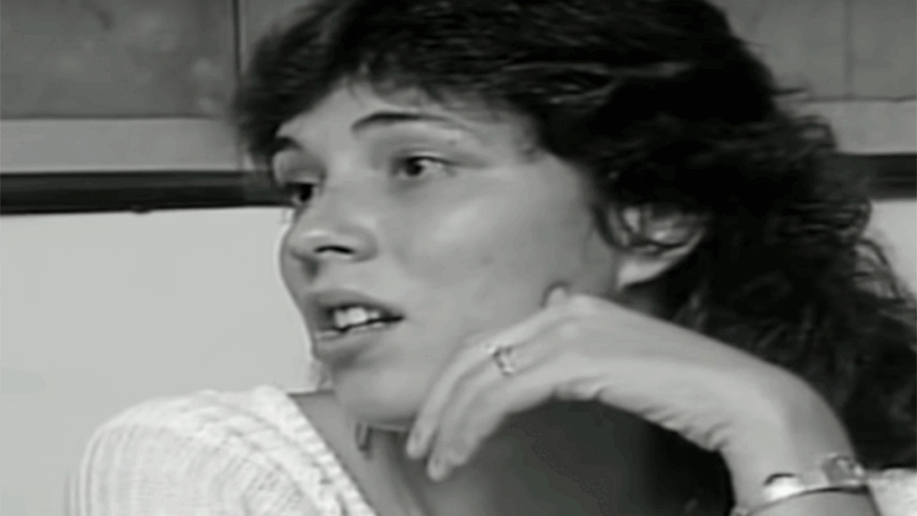 Lisa McVey, from a 1984 police-interview video