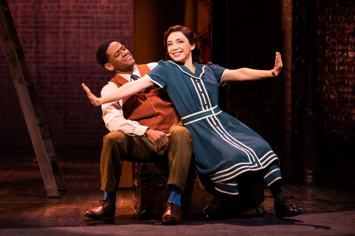 Jared Grimes and Julie Benko in Funny Girl