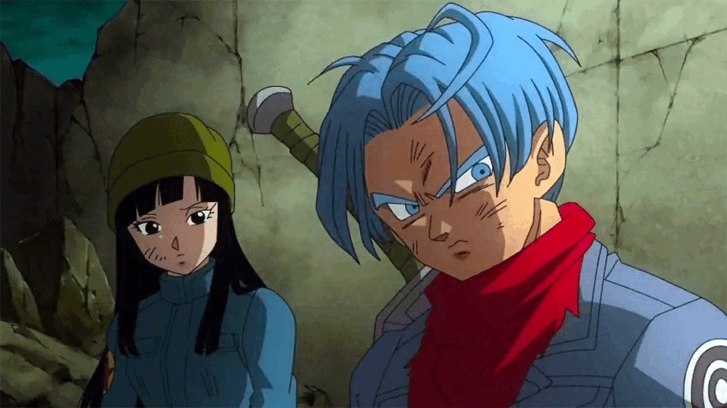 Trunks and Mai, from 'Dragon Ball Z'