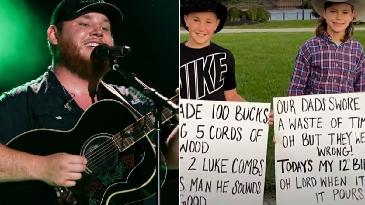 fans of luke combs signs