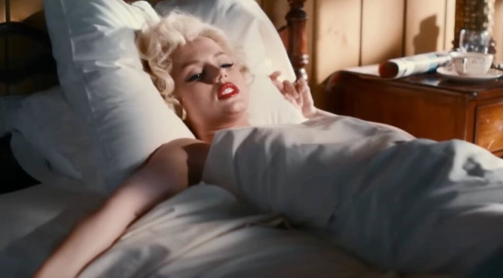 Ana De Armas as Marilyn Monroe in Netflix's "Blonde"