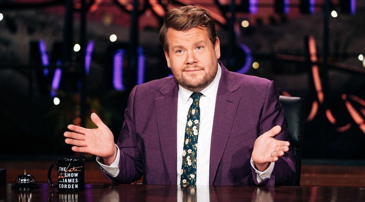 James Corden on the Late Late Show with James Corden