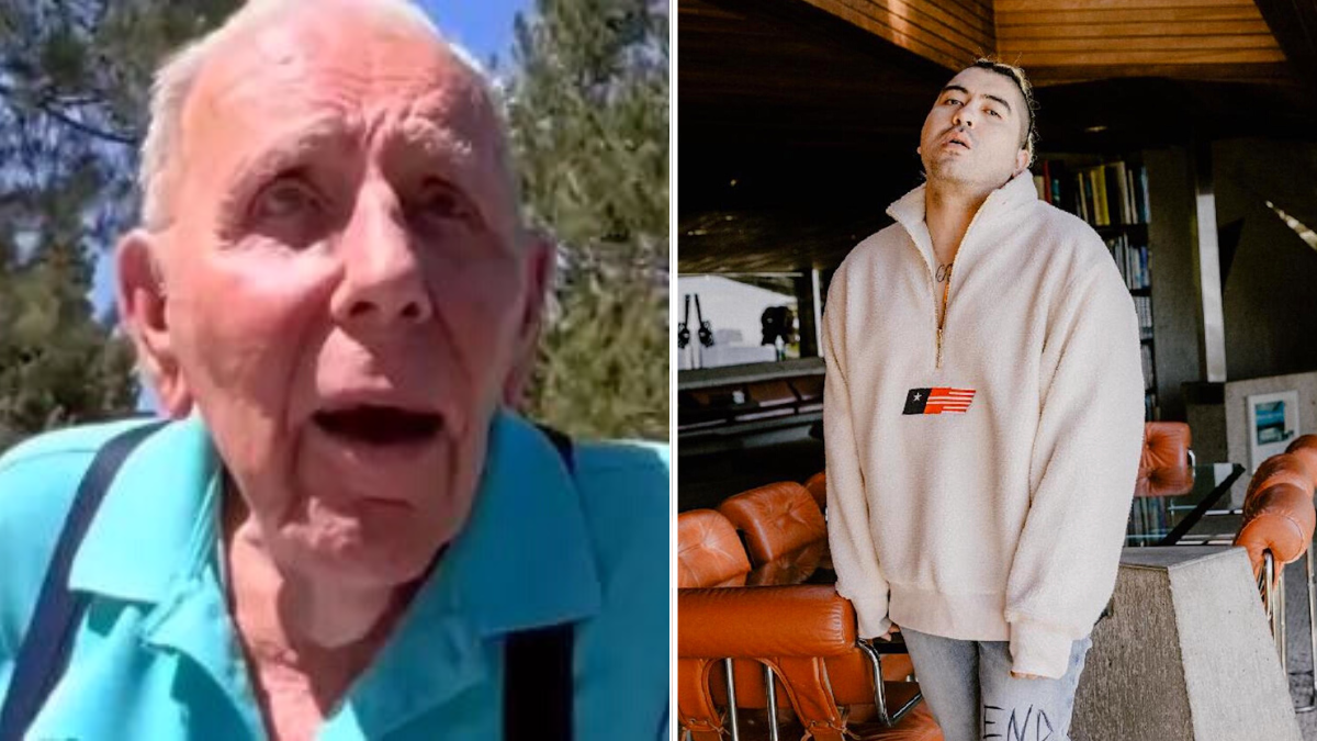 Former Homeless Man Approaches 100-Year-Old Stranger – Asks a Question That Takes Him by Surprise