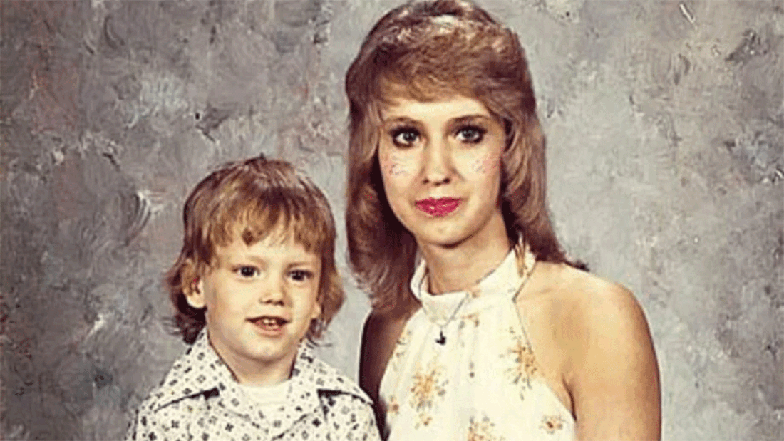 Young Marshall Mathers III and mom Debbie Nelson Mathers (Image: My Son Marshall, My Son Eminem)
