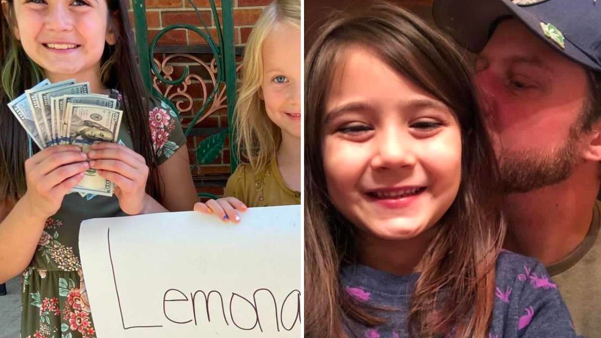 An 8-Year-Old’s Dad Tragically Took His Own Life – So She Starts a Lemonade Stand to Prevent More Kids From Losing Their Parents