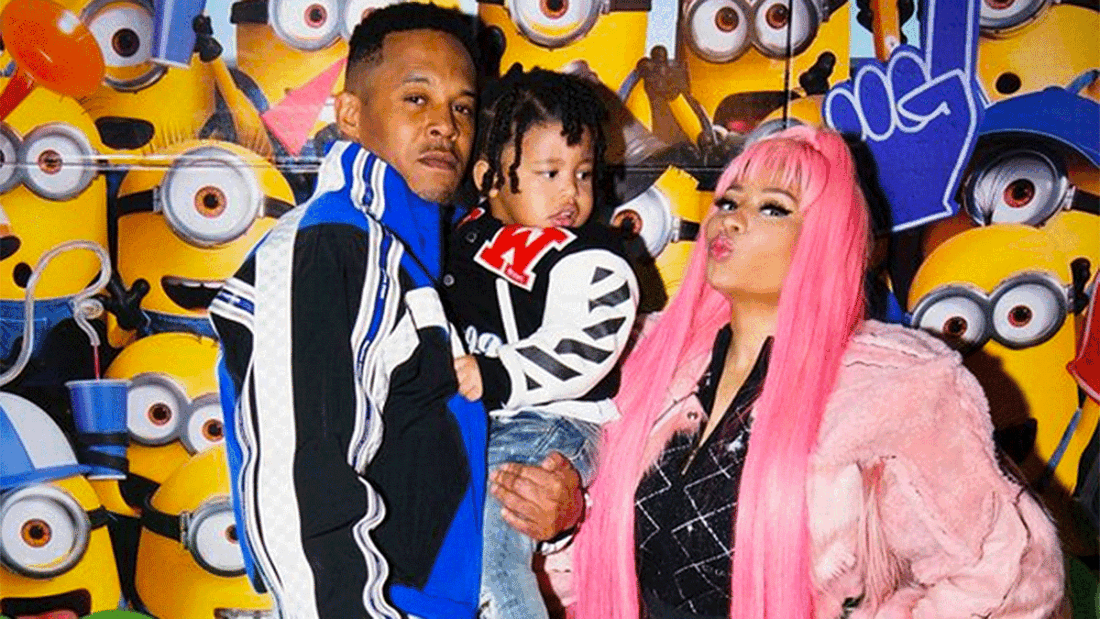 Kenneth Perry, Nicki Minaj and their son
