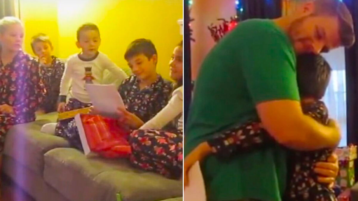 Three Desperate Foster Children Are Told to Open Their Christmas Presents — The News They Receive Will Warm Your Heart