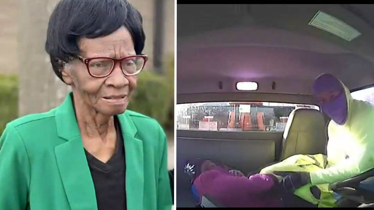 82-Year-Old With Dementia Disappears Into the Freezing Cold – One Sanitation Worker Doesn’t Hesitate to Carry Her Into His Truck