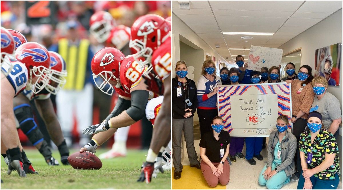 Kansas City Chiefs fans donate to Buffalo children's hospital after win  over Bills