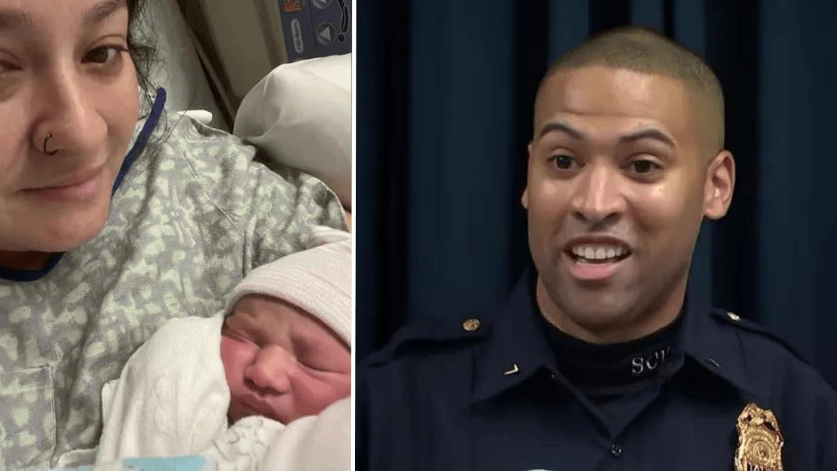 Police Office Known as the “Baby Whisperer” Delivers 5th Baby in 5 Years