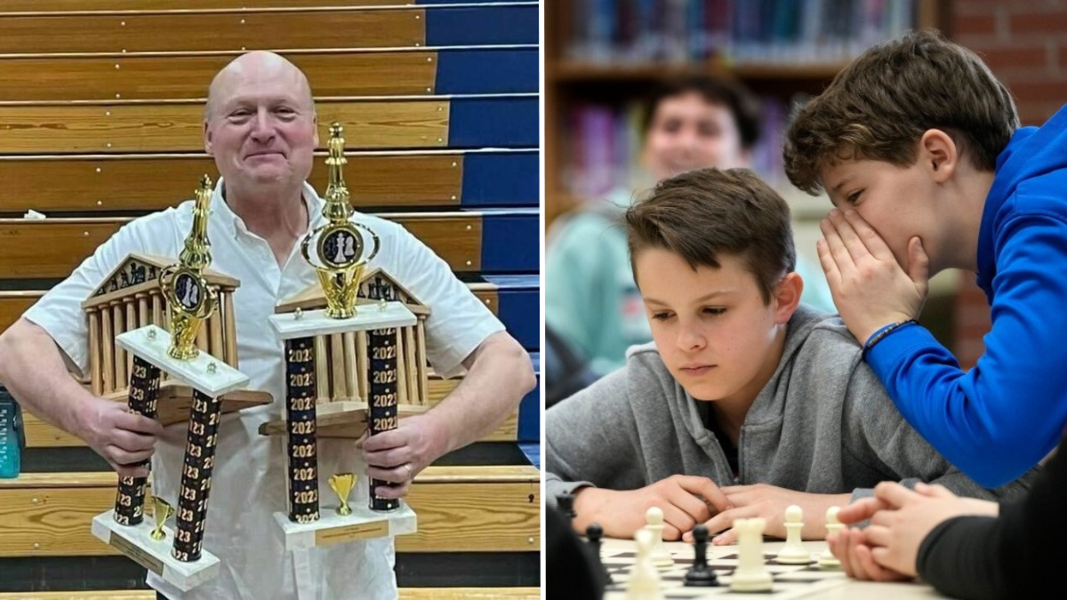 This School Custodian Is Also Coach of the Chess Team — He Led Them All the Way to the Championships