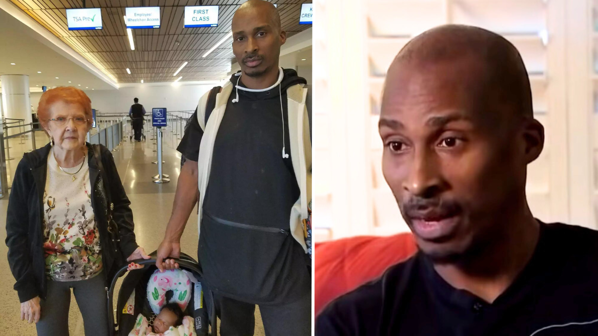 Airline Refuses to Let Man Board Flight With His Newborn – Then an Elderly Woman Takes Them Both Away