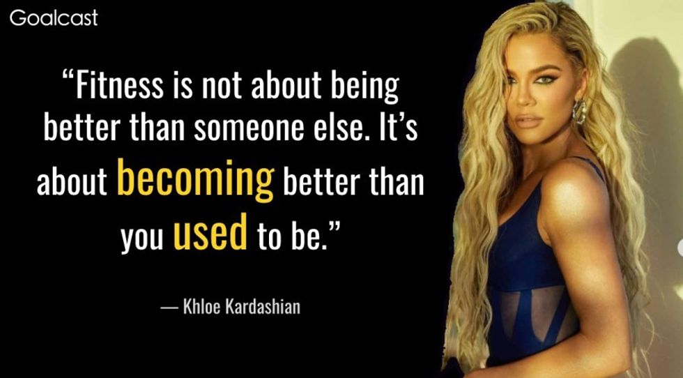 fitness quotes khloe kardashian