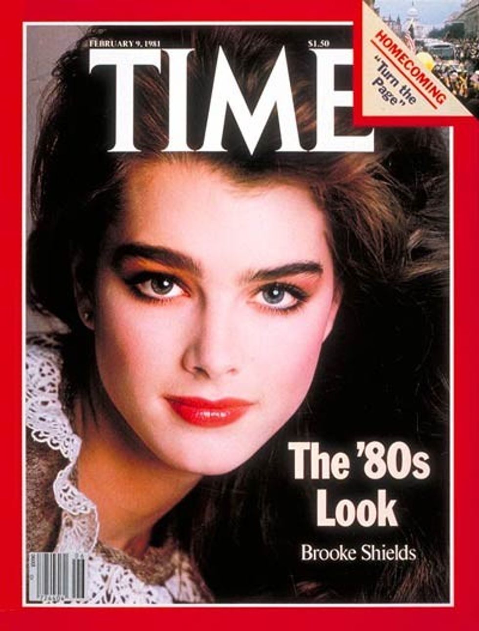 Brooke Shields on the cover of TIME Magazine