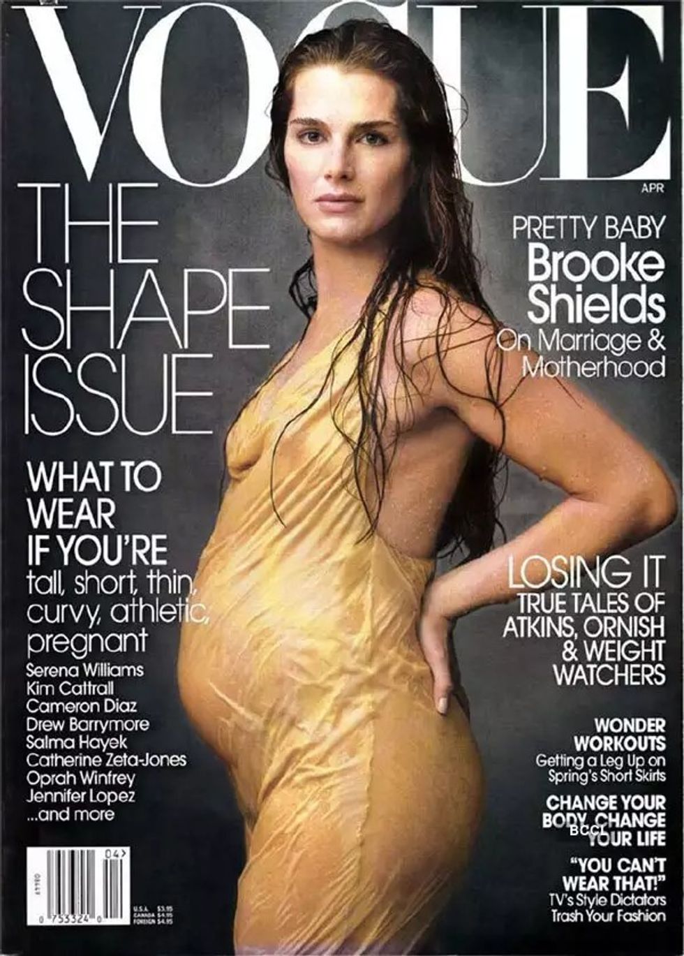 Brooke Shields Today: Vogue Cover Pregnant