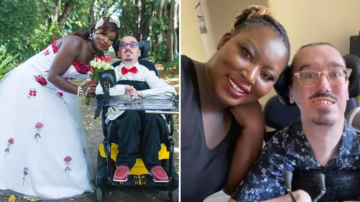 interracial and interabled couple