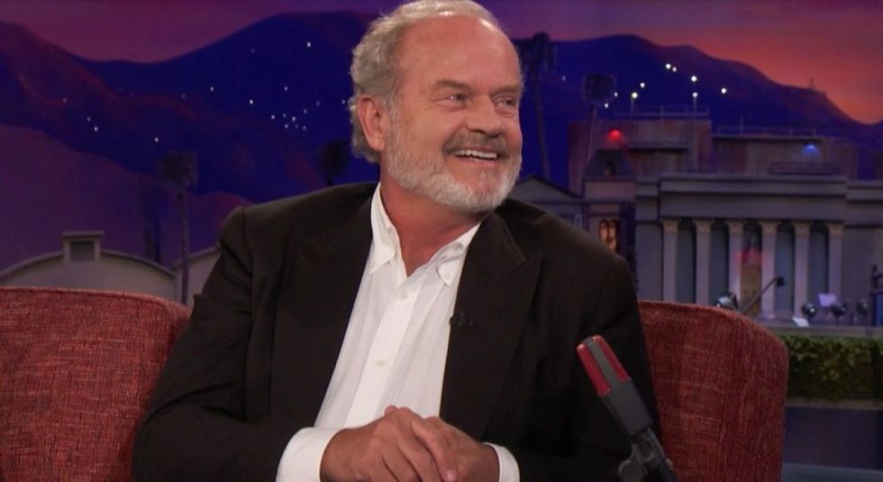 Kelsey Grammer on the Conan talk show.