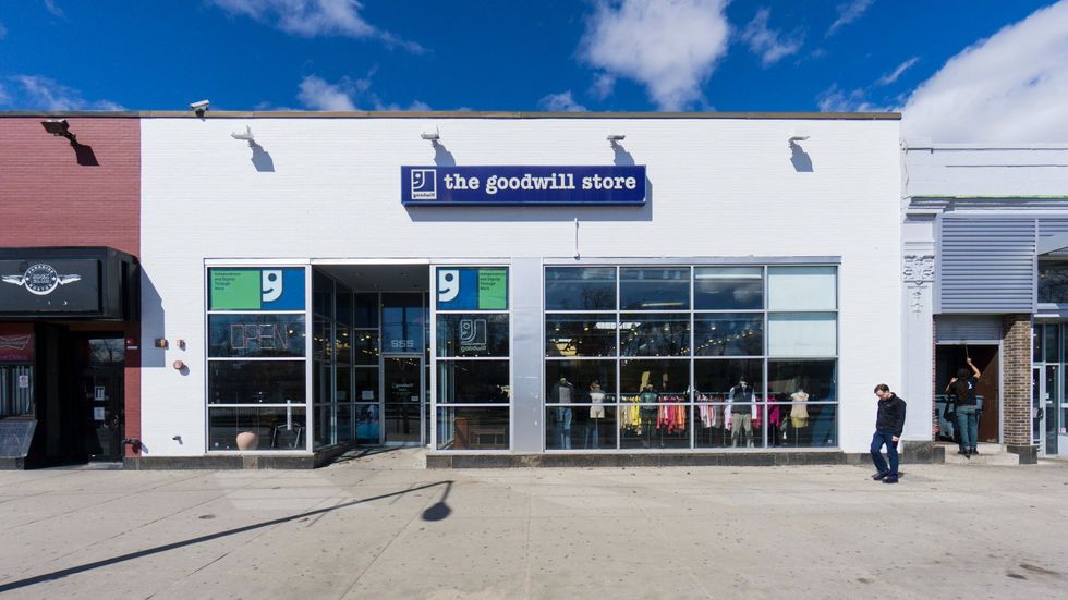 exterior of a Goodwill store