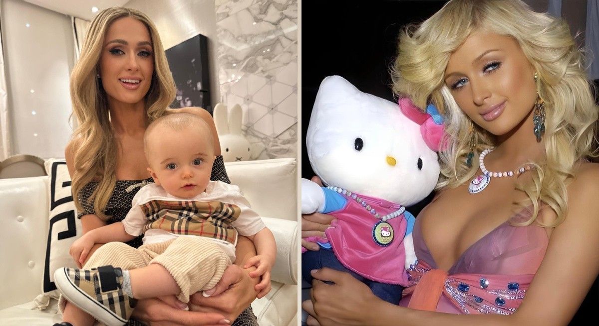 Paris Hilton takes baby Phoenix to New York City for the first time