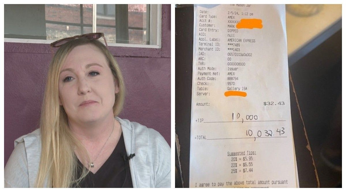 Waitress Receives $10,000 Tip From Stranger — A Few Days Later She Was Fired From Her Job